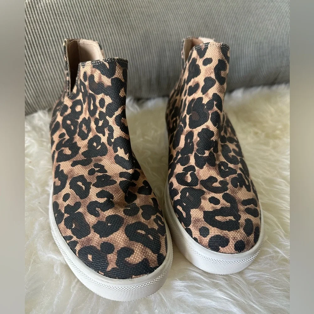 Steve Madden NWOT leopard ankle boots, size 8.5 - Picture 6 of 10